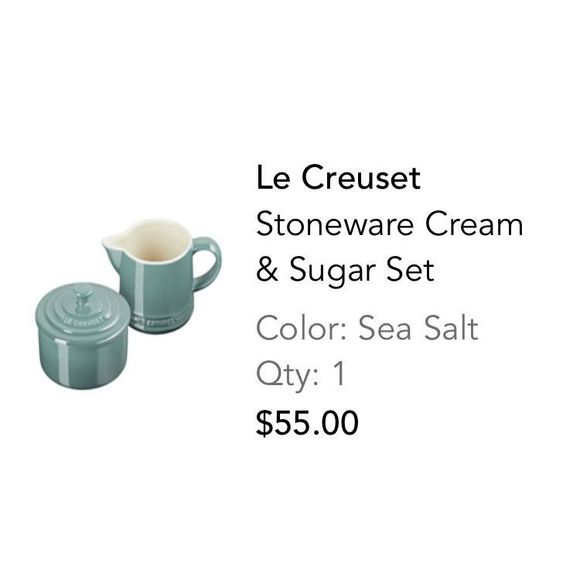 Le Creuset creamer Sugar set - Picture 1 of 14
